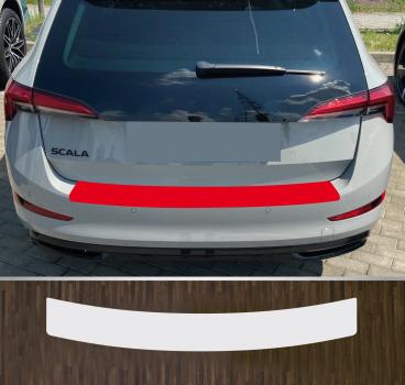 Lackschutzfolie Ladekantenschutz transparent 150 µm für Skoda Scala Facelift ab 2023